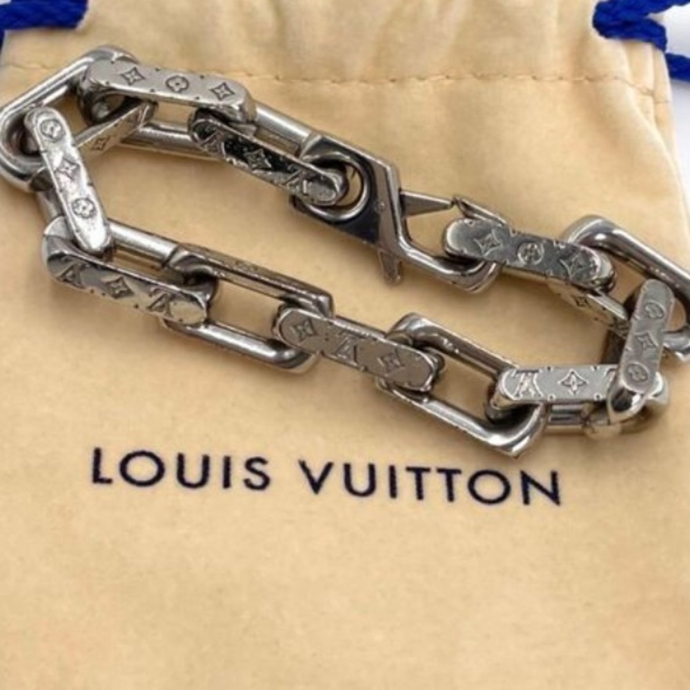 Men’s Louis Vuitton Chain Bracelet - Picture 1 of 5